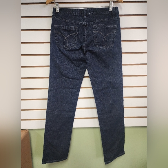 Calvin Klein Dark Wash Skinny Jeans - Picture 3 of 4